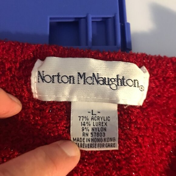 Sparkly Red Sweater - Picture 4 of 4